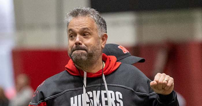 Matt Rhule 4 2023-03-23 Nebraska football spring practice horiz